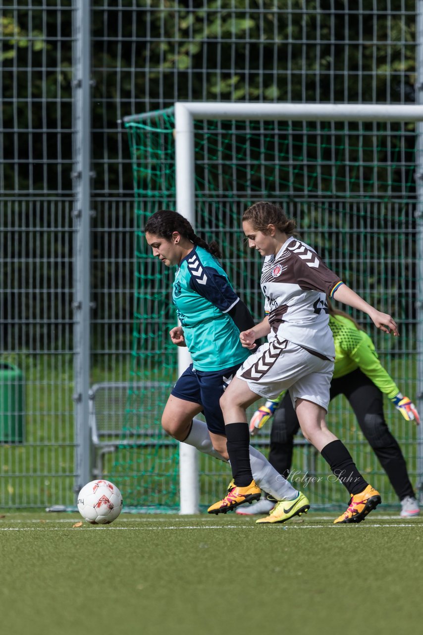 Bild 122 - B-Juniorinnen Wedel - St. Pauli : Ergebnis: 1:2